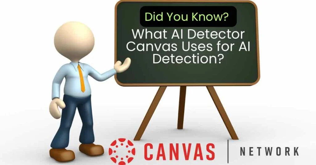 What AI detector Canvas uses?